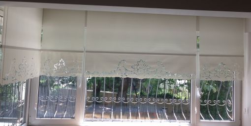 Kanlıca Emine hn. konut İşlemeli stor uygulama